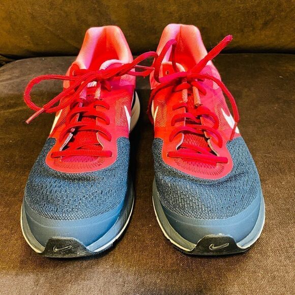 Mint condition Nike Air Zoom Pegasus 30 Red Charcoal Grey 10 US 44 EUR - Picture 4 of 7